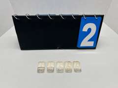Lot of 5 -  .999 Silver Bars
