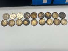 Lot of 18 1964 Kennedy Half Dollar Coins