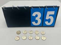Lot of 10 1964 Kennedy Half Dollar Coins