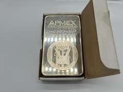 Apmex 100 ounce Silver Bar