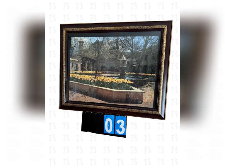 Framed Garden Landscape Puzzle