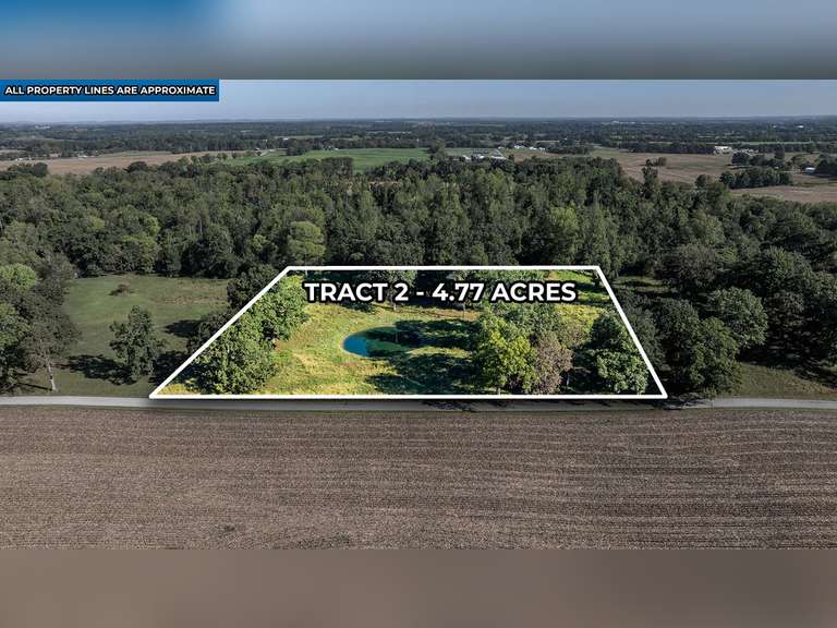 7.48 Acres in 2 Tracts in Herndon, KY