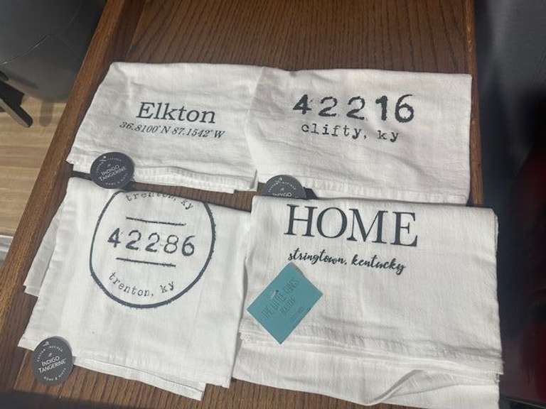 4 Todd Co Tea Towels