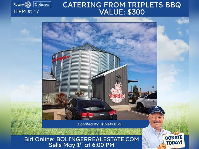 Triplets BBQ Picnic Basket- Catering for 12