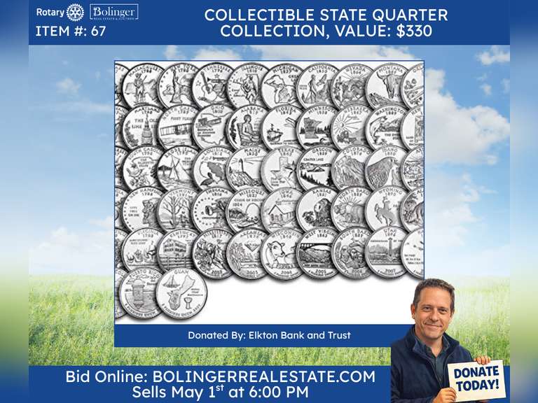 Collectible State Quarter Collection-44 books