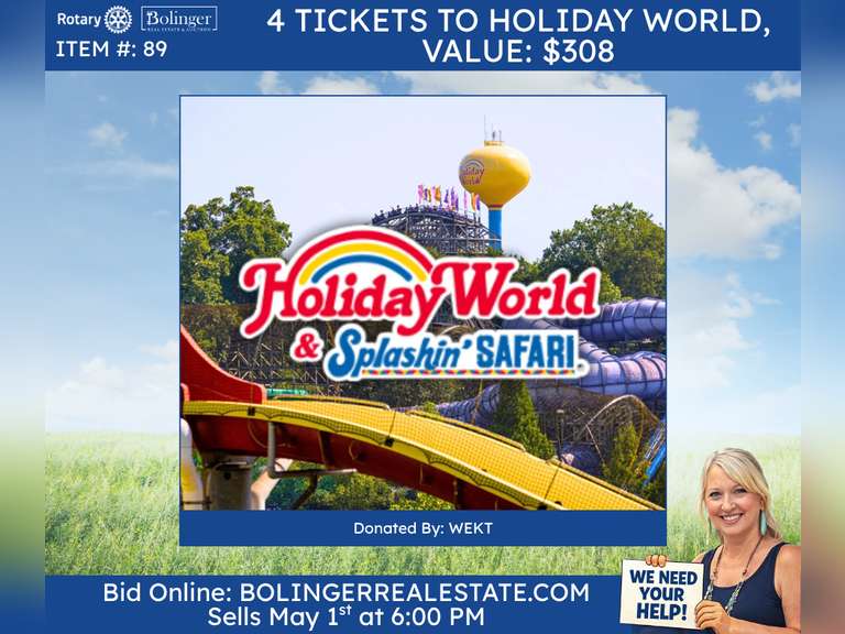 A Family Four-Pack of Tickets to Holiday World