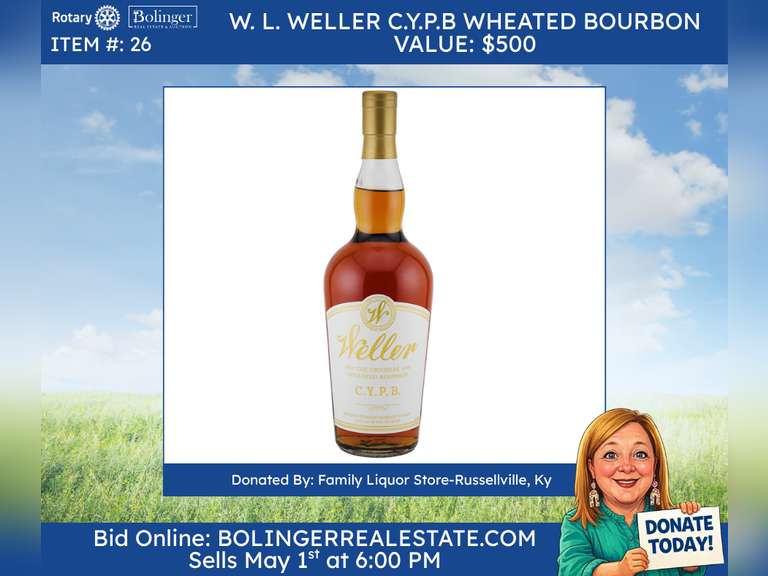 W. L. Weller C.Y.P.B Wheated Bourbon