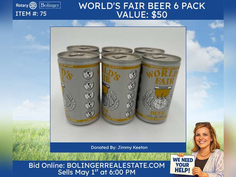 World's Fair Beer 6 pack