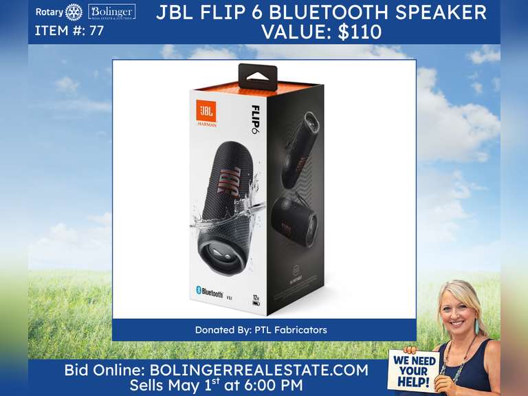 JBL Flip 6 Bluetooth speaker