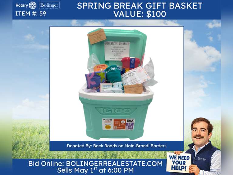 Spring Basket from Back Roads on Main