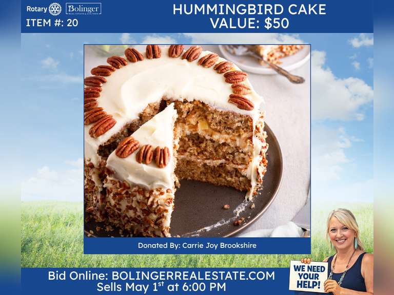 Hummingbird Cake
