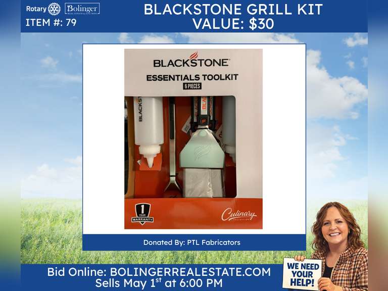 Blackstone tool kit.