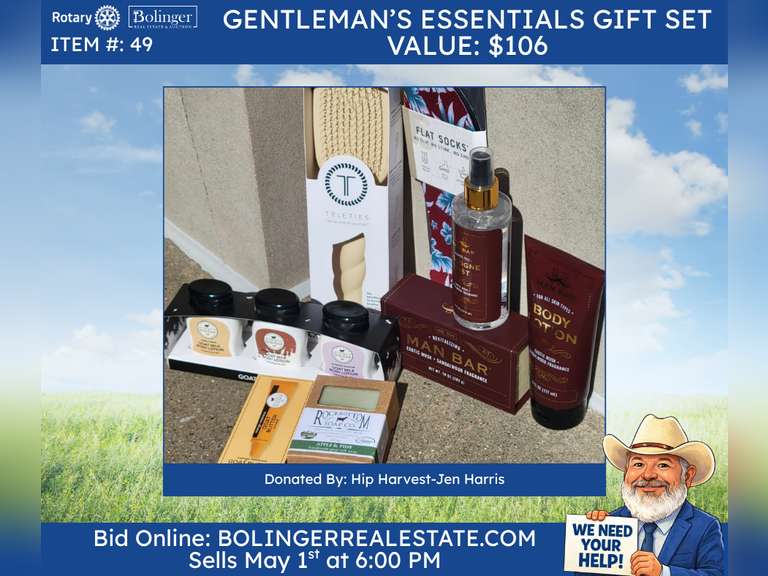 “A Gentleman’s Essentials” gift set
