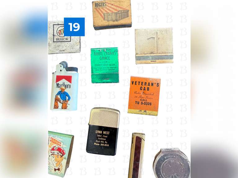 Vintage Matchbooks & Lighters