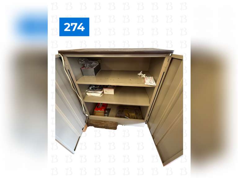 Beige Storage Cabinet
