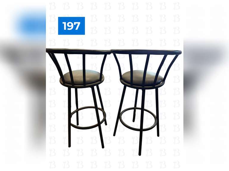 Black Swivel Barstools