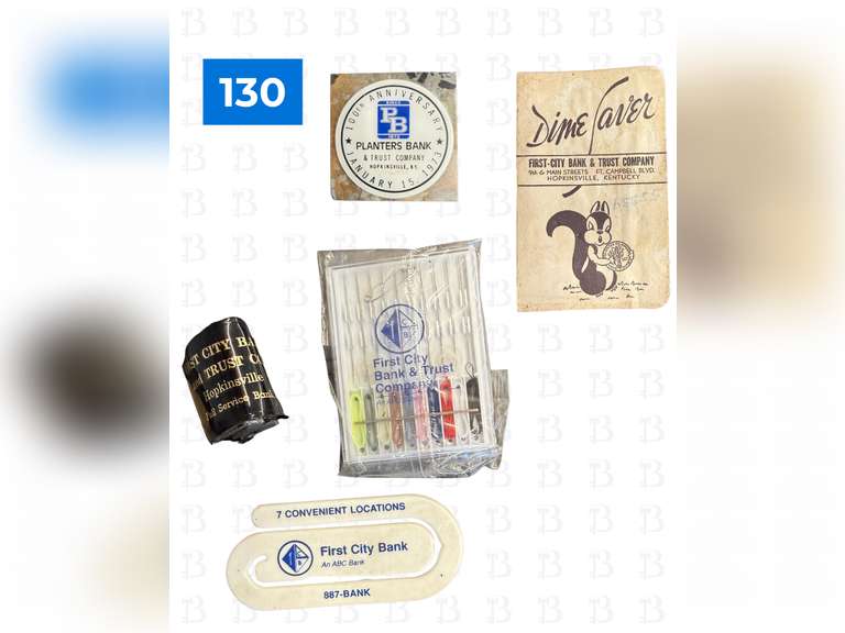 First City Bank Memorabilia