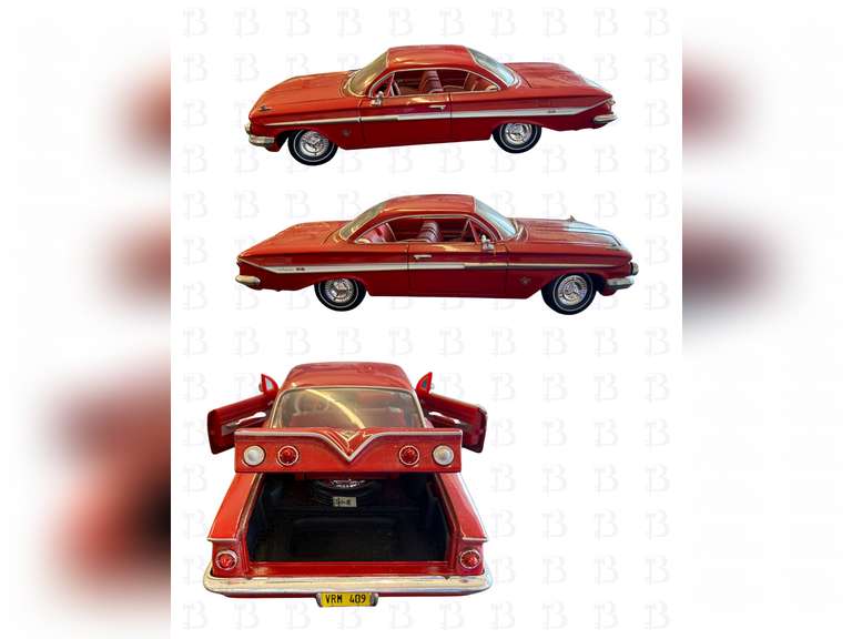 1999 Chevrolet Impala, GMC Sierra GT, 1:24 Jada Toys 1986 Chevy Monte Carlo, 1:24 1967 Corvette, 1:3