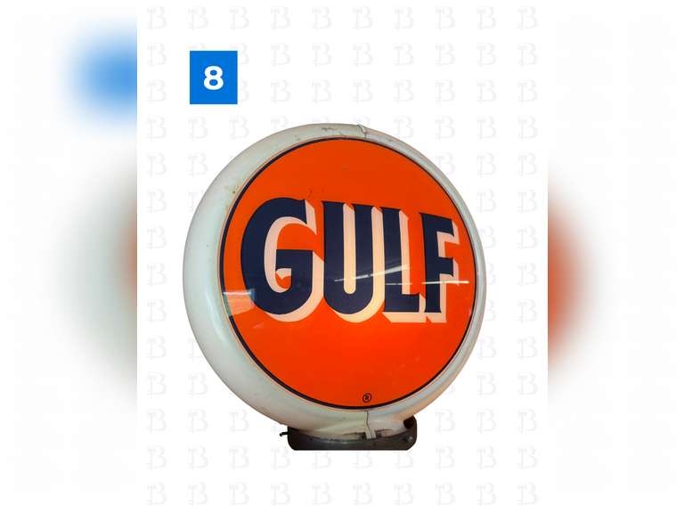 Gulf Logo Globe Light