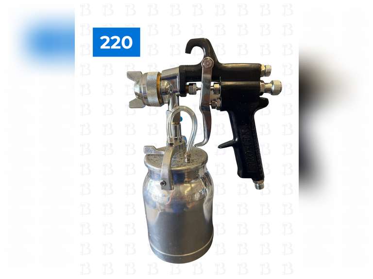 Pro-Tex Paint Spray Gun, Tekton Paint Spray Gun (unopened), & Misc Paint Cans