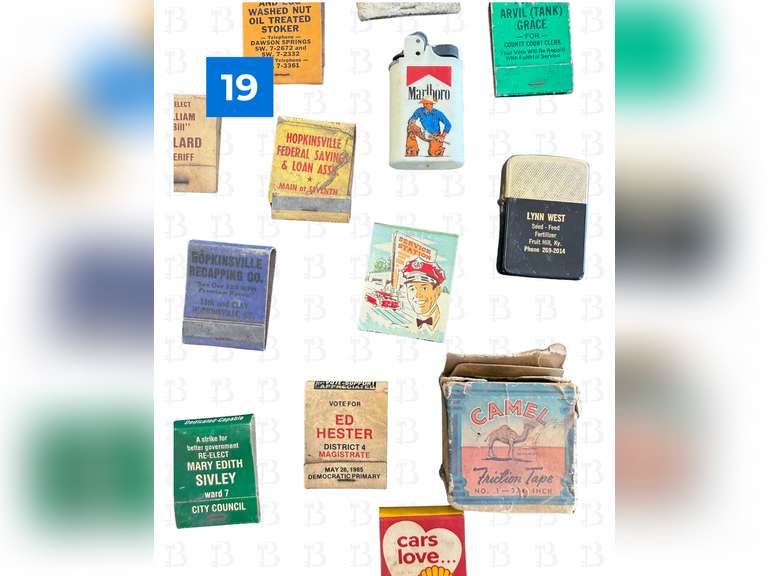 Vintage Matchbooks & Lighters