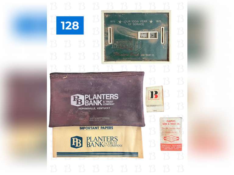 Planters Bank Memorabilia