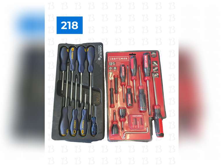 2 Complete Screwdriver Sets