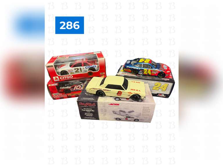 Boxed Nascar Toy Cars