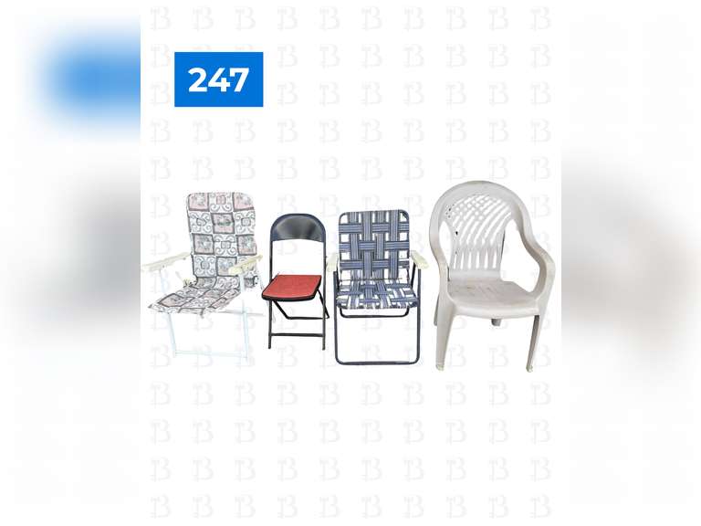 Set of 4 Misc Chairs