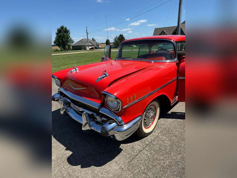 1957 Chevy Bel Air & Car Memorabilia to 1957 Chevy Bel Air