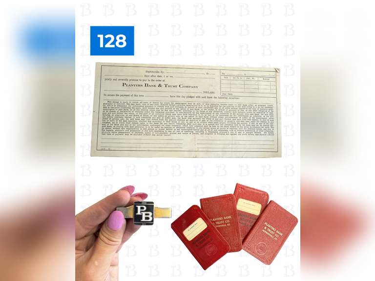 Planters Bank Memorabilia