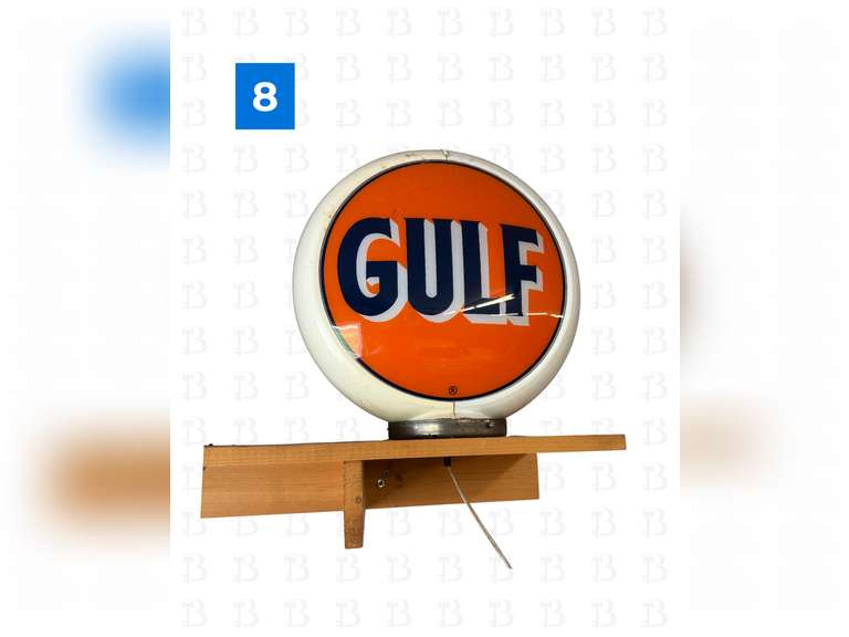 Gulf Logo Globe Light
