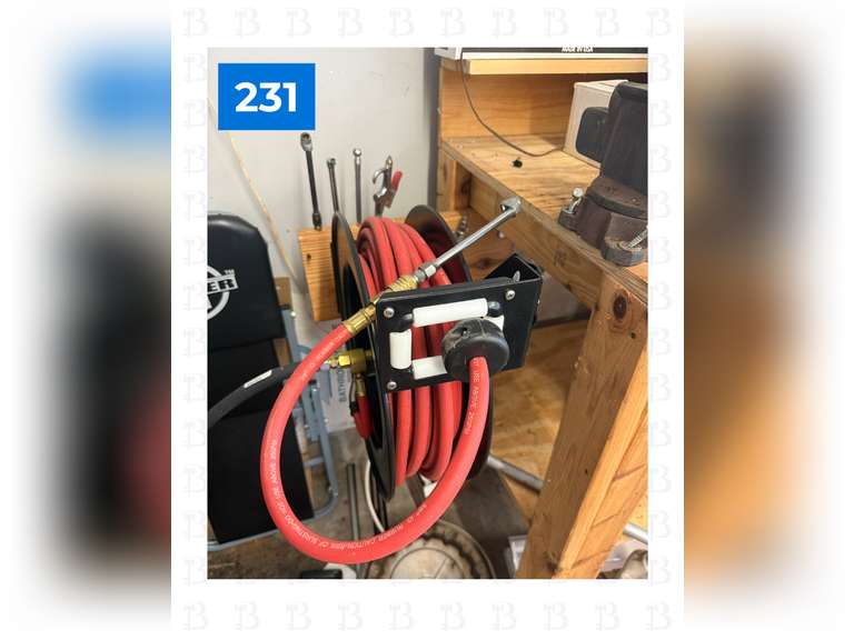 Air Compressor Hose with 6 Attachments