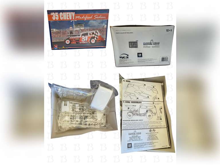 Bel Air 500 Piece Puzzle & '35 Chevy Model Kit
