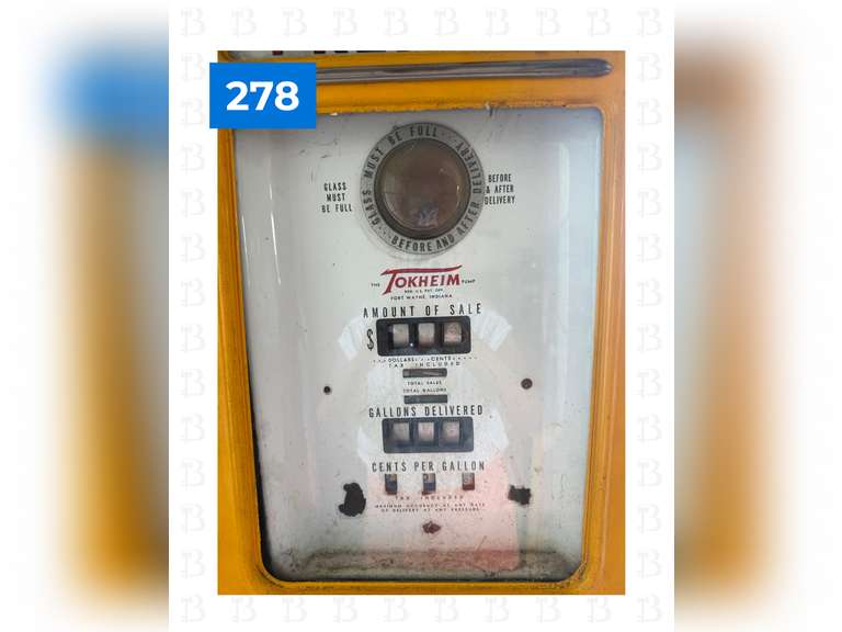 Vintage Shell Gas Pump