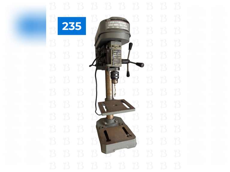 5 Speed 1/2 Inch Chuck Bench Model Drill Press