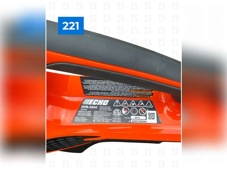 Echo DPB-2500 Handheld Blower