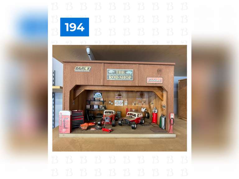 "The Rod Shop" Diorama