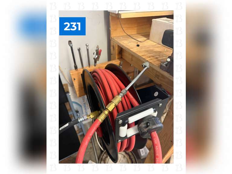 Air Compressor Hose with 6 Attachments