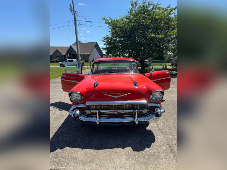 1957 Chevy Bel Air & Car Memorabilia to 1957 Chevy Bel Air