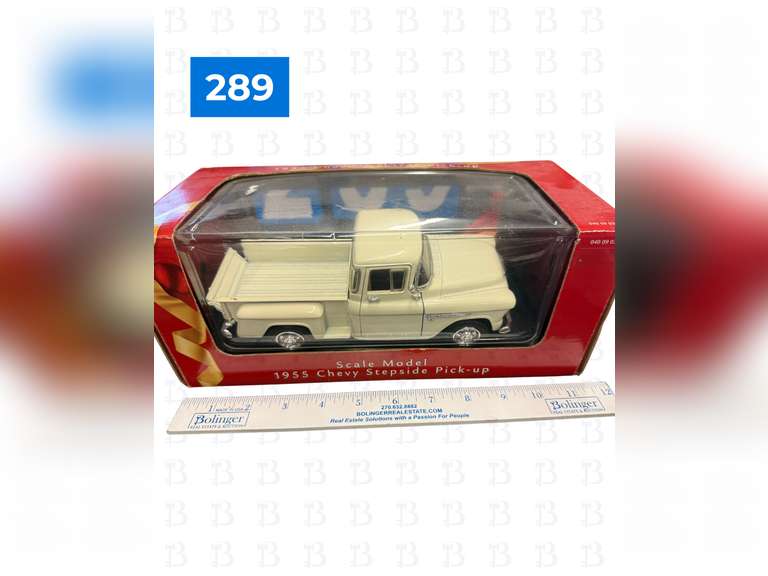 1955 Chevy Pick-up in Box, 1:30 Corvette, 1:30 1953 Pickup, 1:30 1939 Lincoln