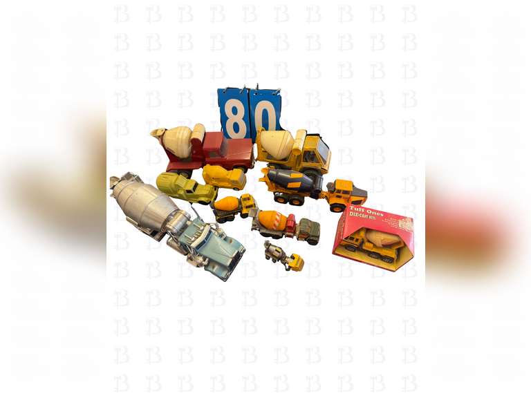 Toy Cement Trucks