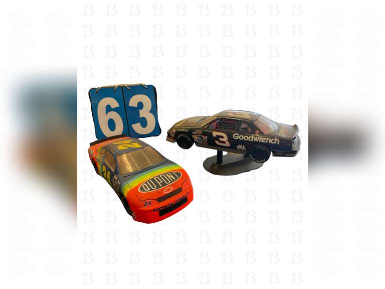 1:24 ERTL #3 Dale Erndhart with Stand, 1:24 Racing Champions Chevrolet Monte Carl #24 Jeff Gordon