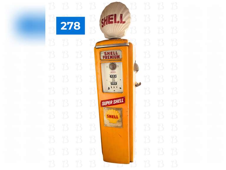 Vintage Shell Gas Pump