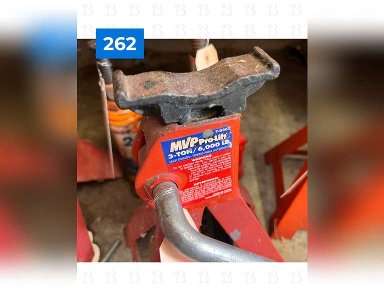 Pair of Hydraulic Jacks & Pair of 3 Ton Jackstands