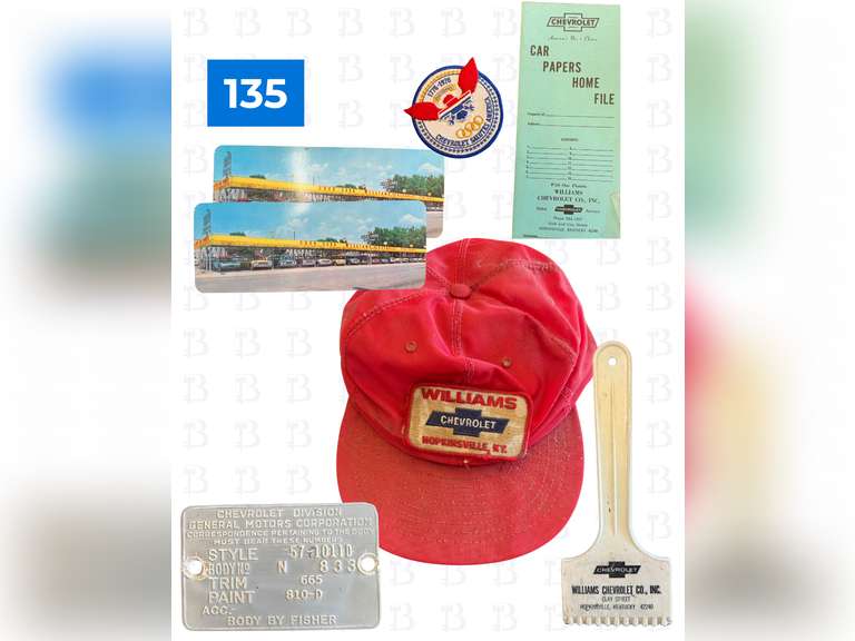Williams Chevrolet Memorabilia