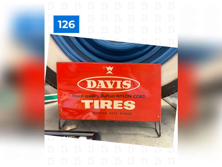 Davis Tire Holder & BFG Tire