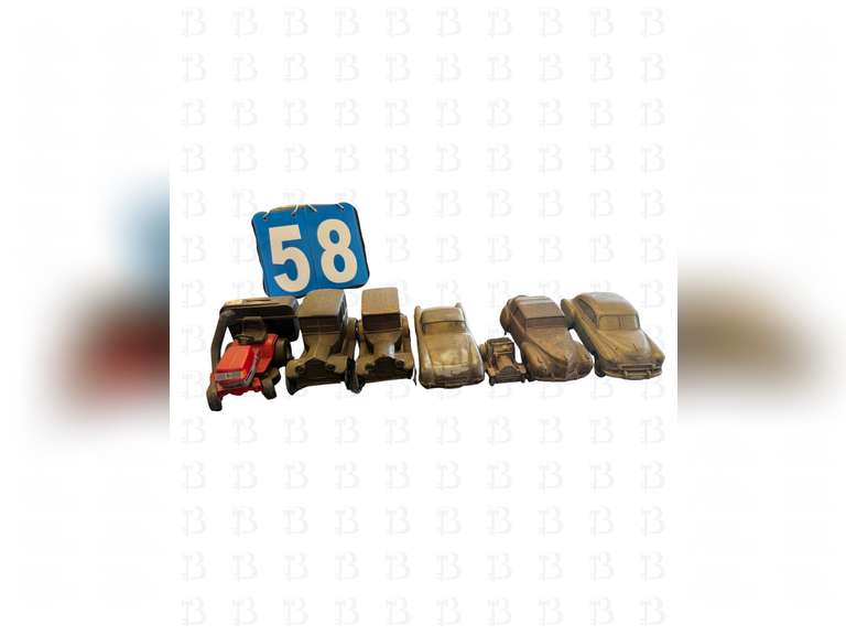 Vintage Car Banks & Car Pencil Sharpener