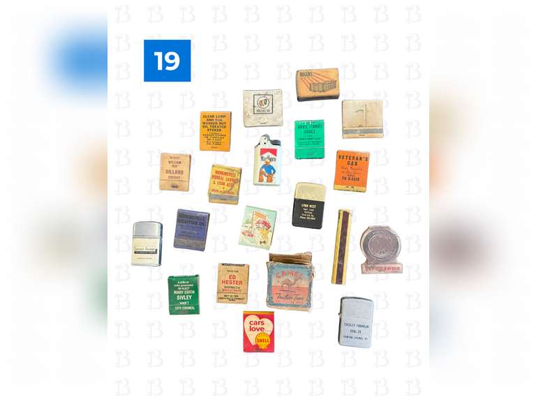 Vintage Matchbooks & Lighters