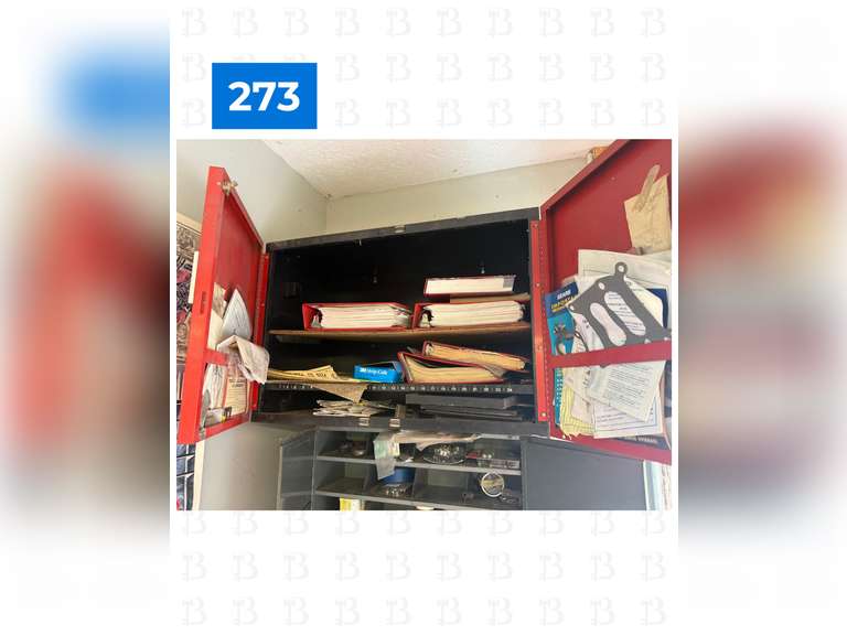 Rolling Cart with 2 Wall Cabinets, Jacks, and Everything Pictured